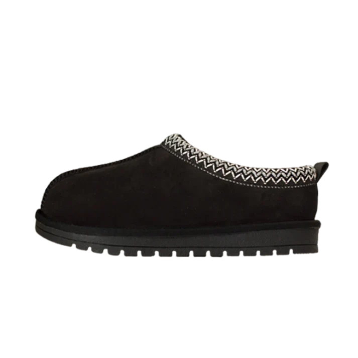 COZY SUEDE BRAIDED FLUFFY FUR SLIP-ON SHOES - Image 3