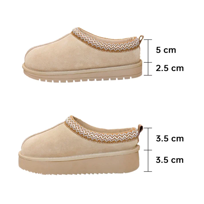 COZY SUEDE BRAIDED FLUFFY FUR SLIP-ON SHOES - Image 7