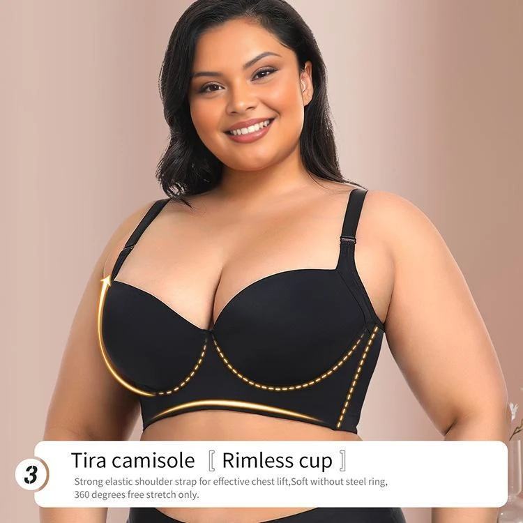 AUSSIE CURVE™ NEW-PLUS SIZE GIRLS' BRA SLIMMING, ANTI-SAGGING - Image 3