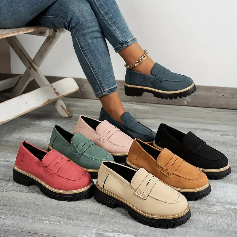 DALIA™ VINTAGE STYLE WOMEN'S PENNY LOAFERS - Image 11