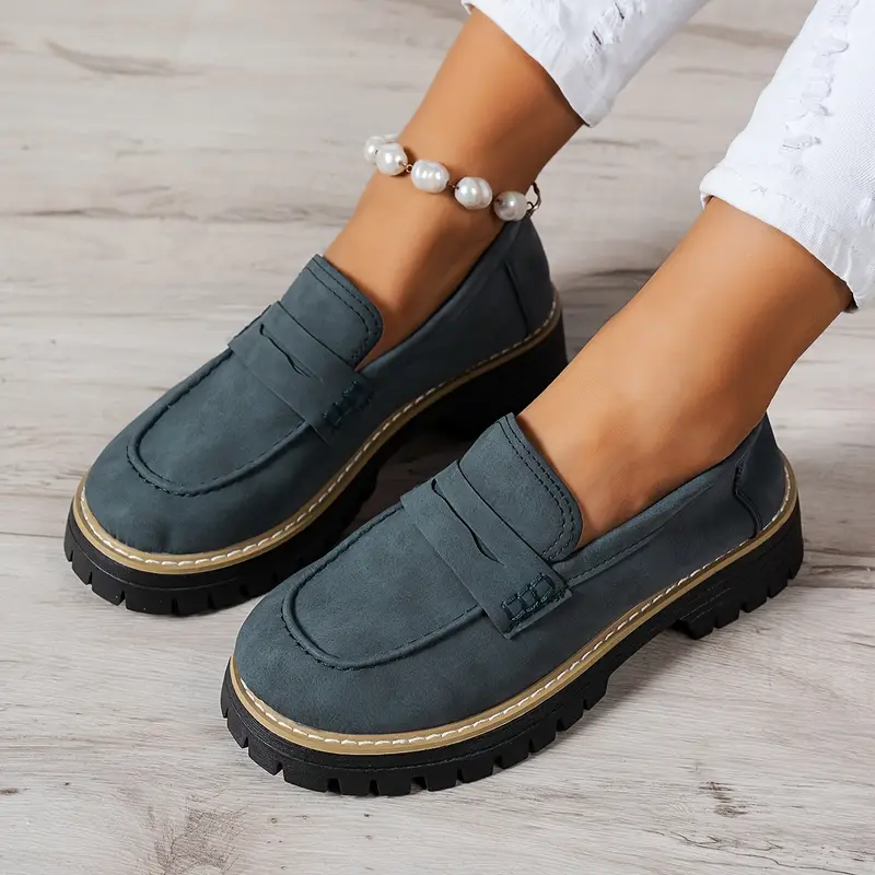 DALIA™ VINTAGE STYLE WOMEN'S PENNY LOAFERS - Image 4