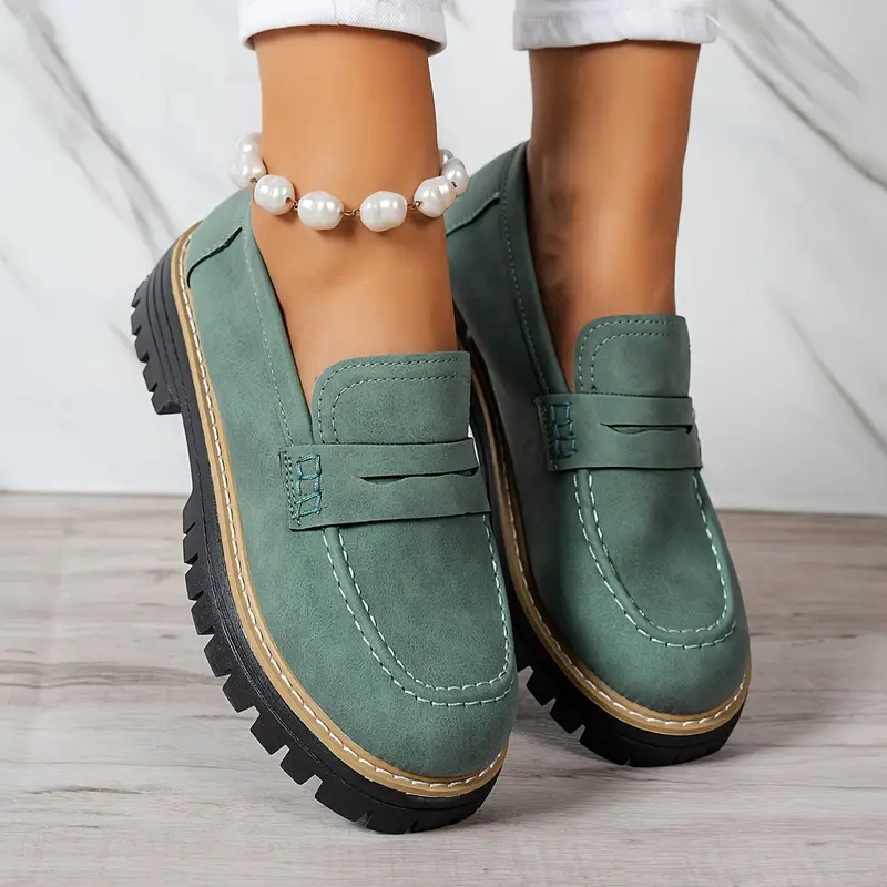 DALIA™ VINTAGE STYLE WOMEN'S PENNY LOAFERS - Image 9