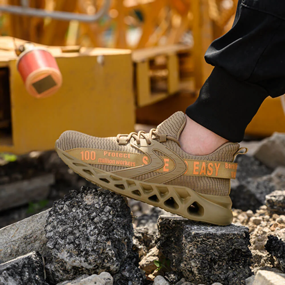 EDRIC™ ULTRA-LIGHT STEEL TOE ANTI-SLIP SAFETY SHOES - Image 6