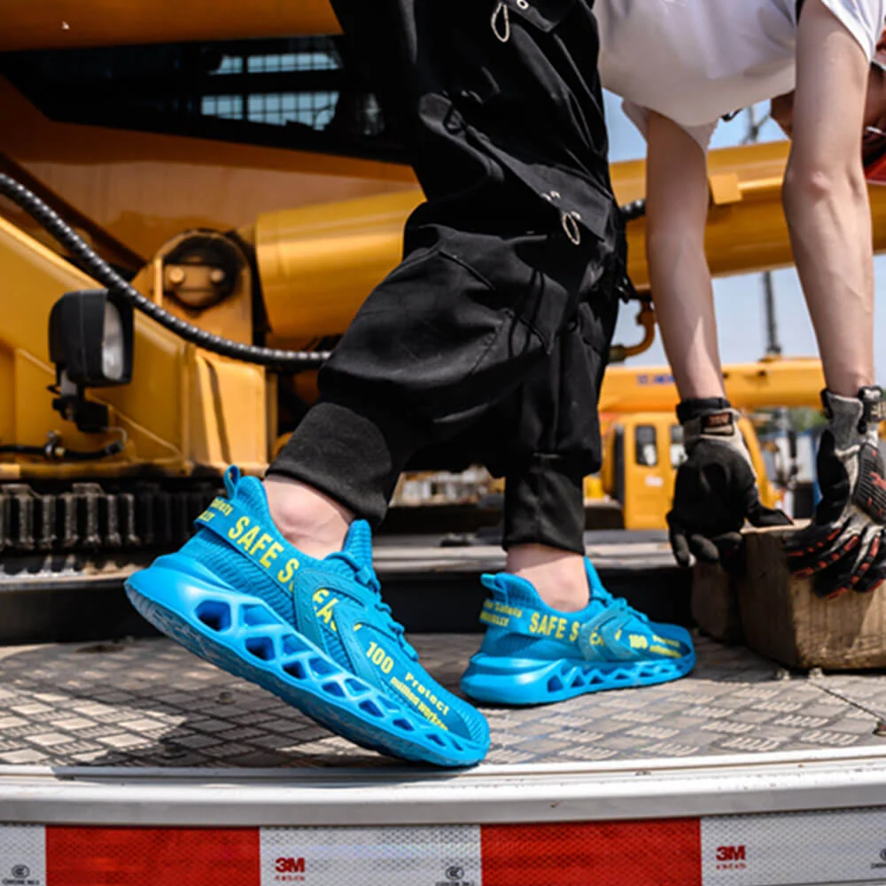 EDRIC™ ULTRA-LIGHT STEEL TOE ANTI-SLIP SAFETY SHOES - Image 7