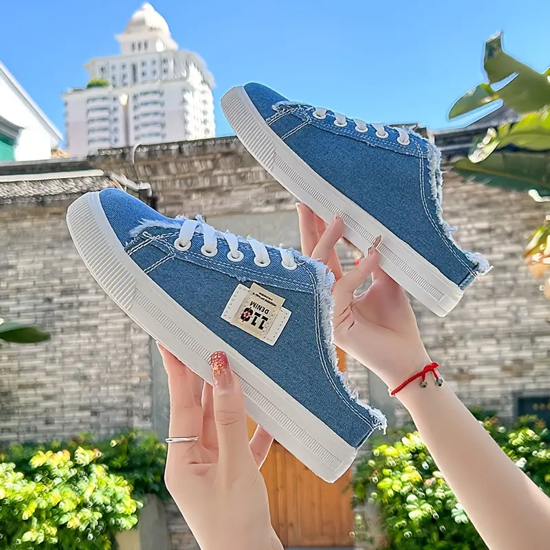ELARA™ TRENDY SLIP-ON WATERPROOF CANVAS SHOES - Image 3