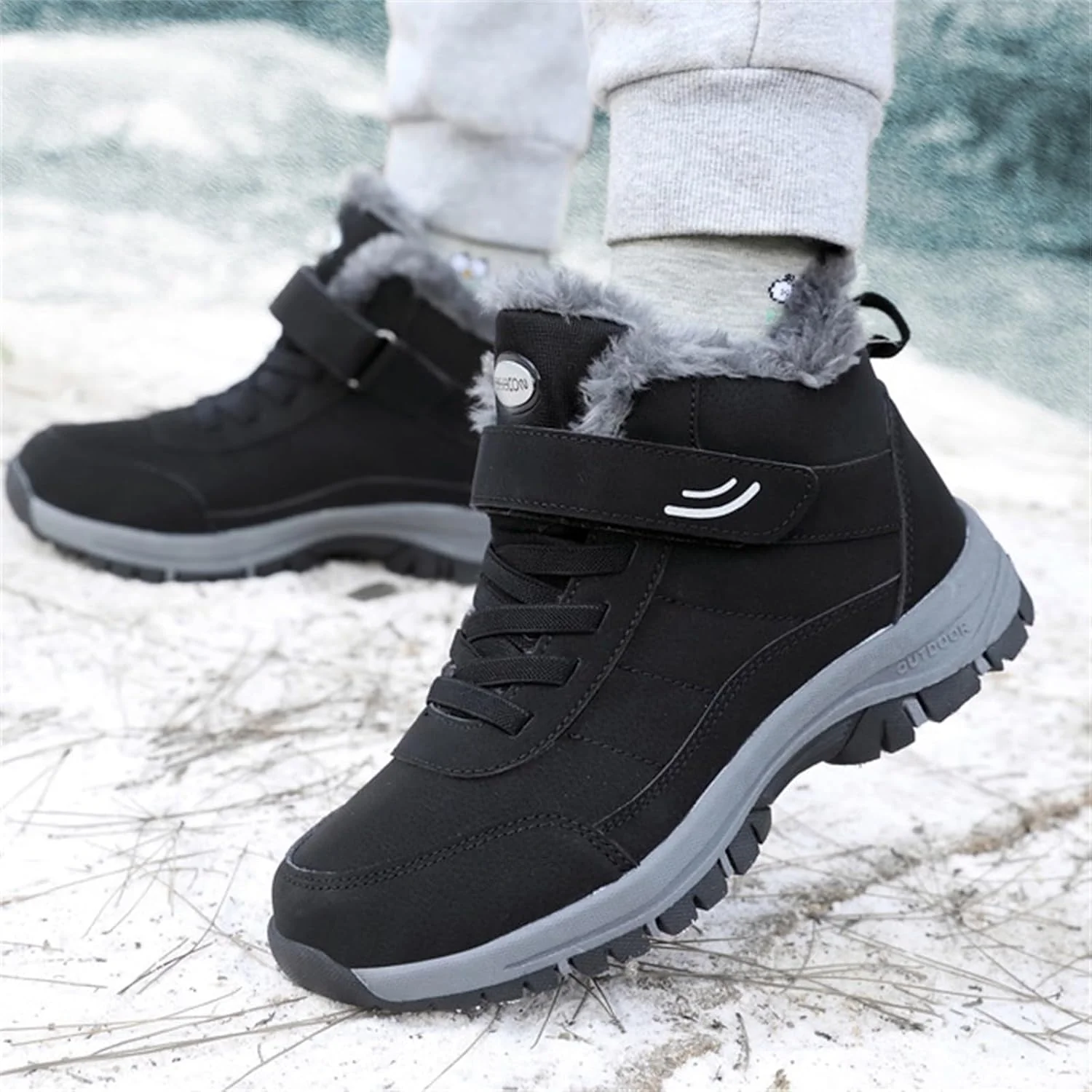 ELARÉNE™ Arctic Plush Sneakers - Image 6