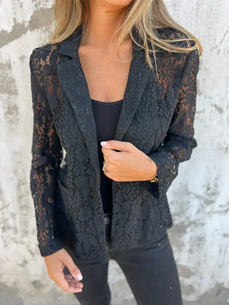 ELIORA™ LACE BLAZER - Image 4