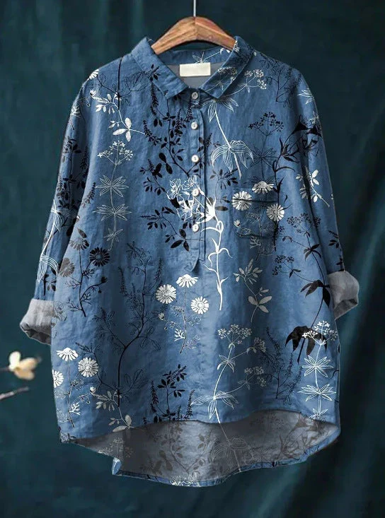 ELLE™ | VINTAGE FLORAL BLOUSE - Image 5