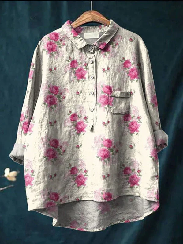 ELLE™ | VINTAGE FLORAL BLOUSE - Image 6