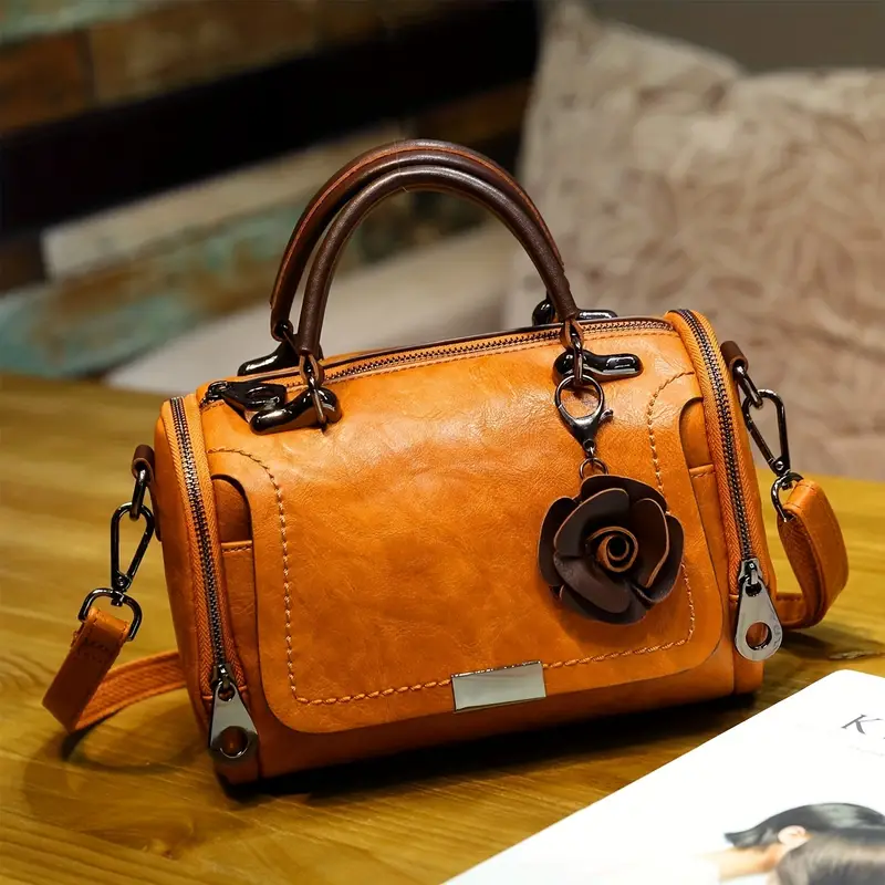 ELOISE™ VINTAGE TOP HANDLE BOSTON BAG - Image 5
