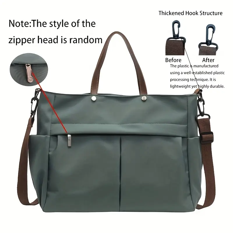 ELORA™ NYLON TOTE BAG - Image 15
