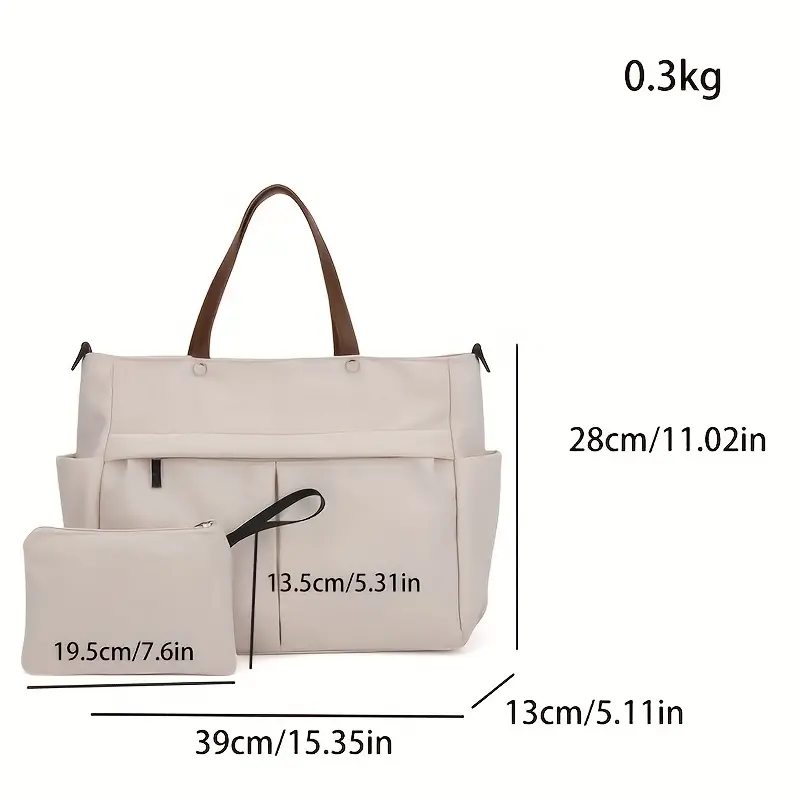 ELORA™ NYLON TOTE BAG - Image 19