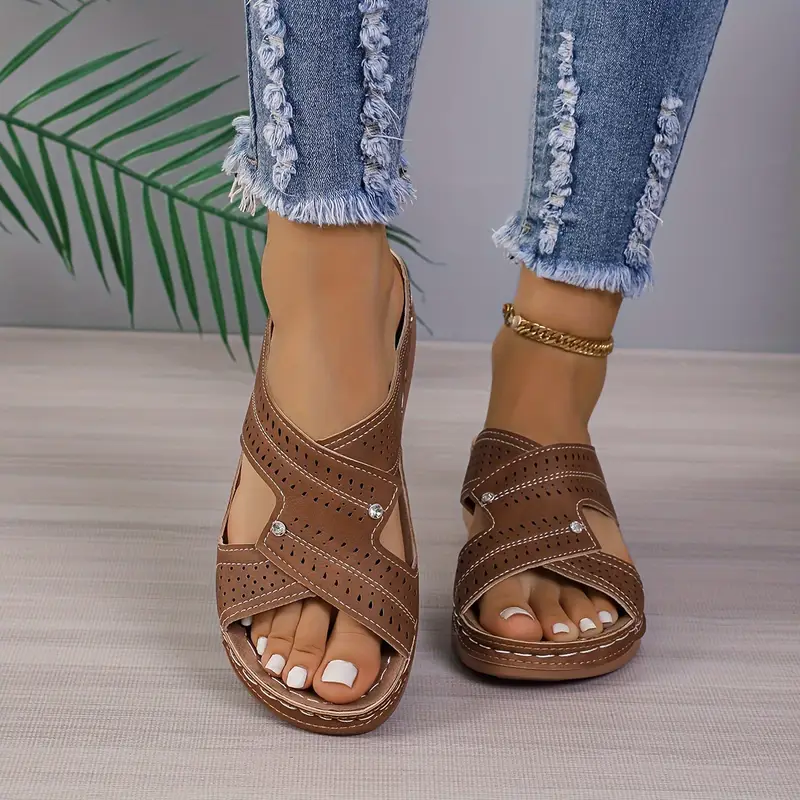 ELYSIA™ WOMEN'S COMFORTABLE WEDGE HEEL SANDALS - Image 7
