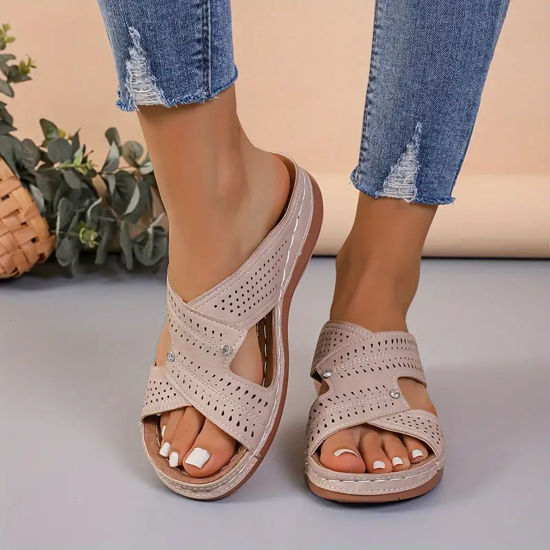 ELYSIA™ WOMEN'S COMFORTABLE WEDGE HEEL SANDALS - Image 9