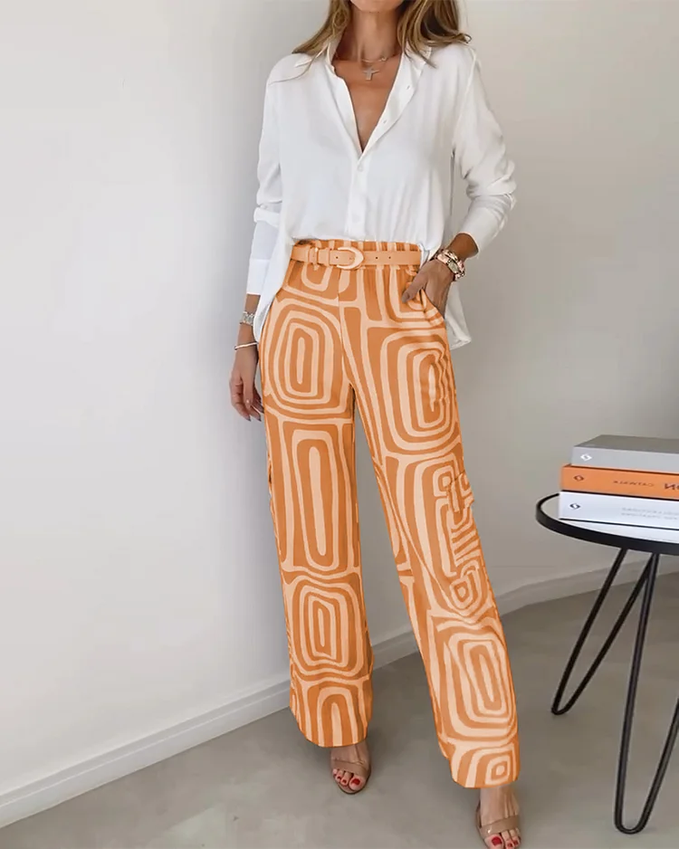 EMILIA™ | STYLISH PANT + FREE BLOUSE & BELT - Image 6