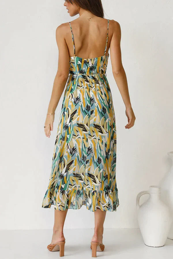ESTELLEA™ – CHIC MID-LENGTH DRESS WITH ARTISTIC PATTERNS - Image 4