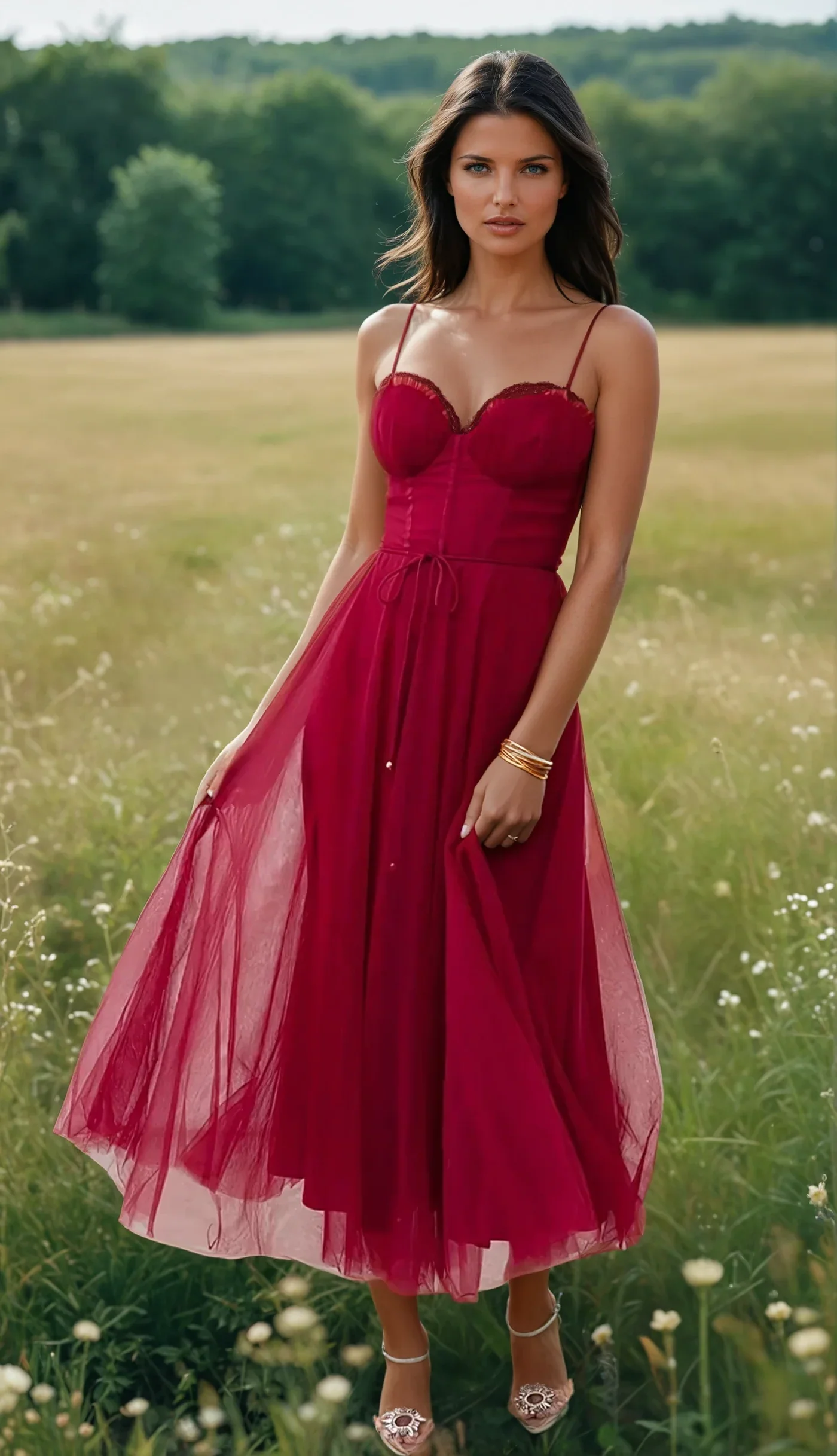 ÉTOILE™ – STRAPLESS CHIFFON PRINCESS EVENING DRESS - Image 12