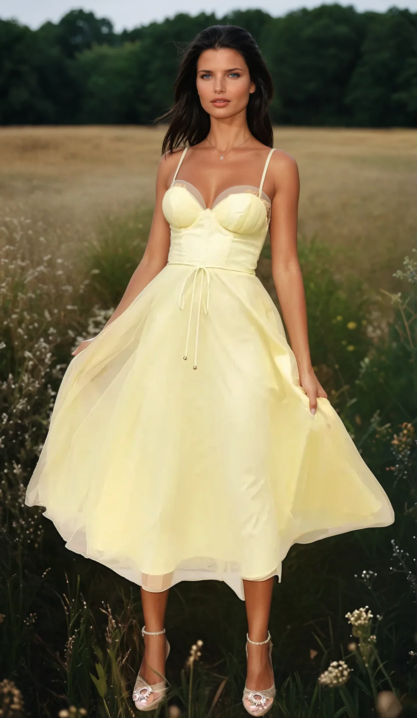 ÉTOILE™ – STRAPLESS CHIFFON PRINCESS EVENING DRESS - Image 16