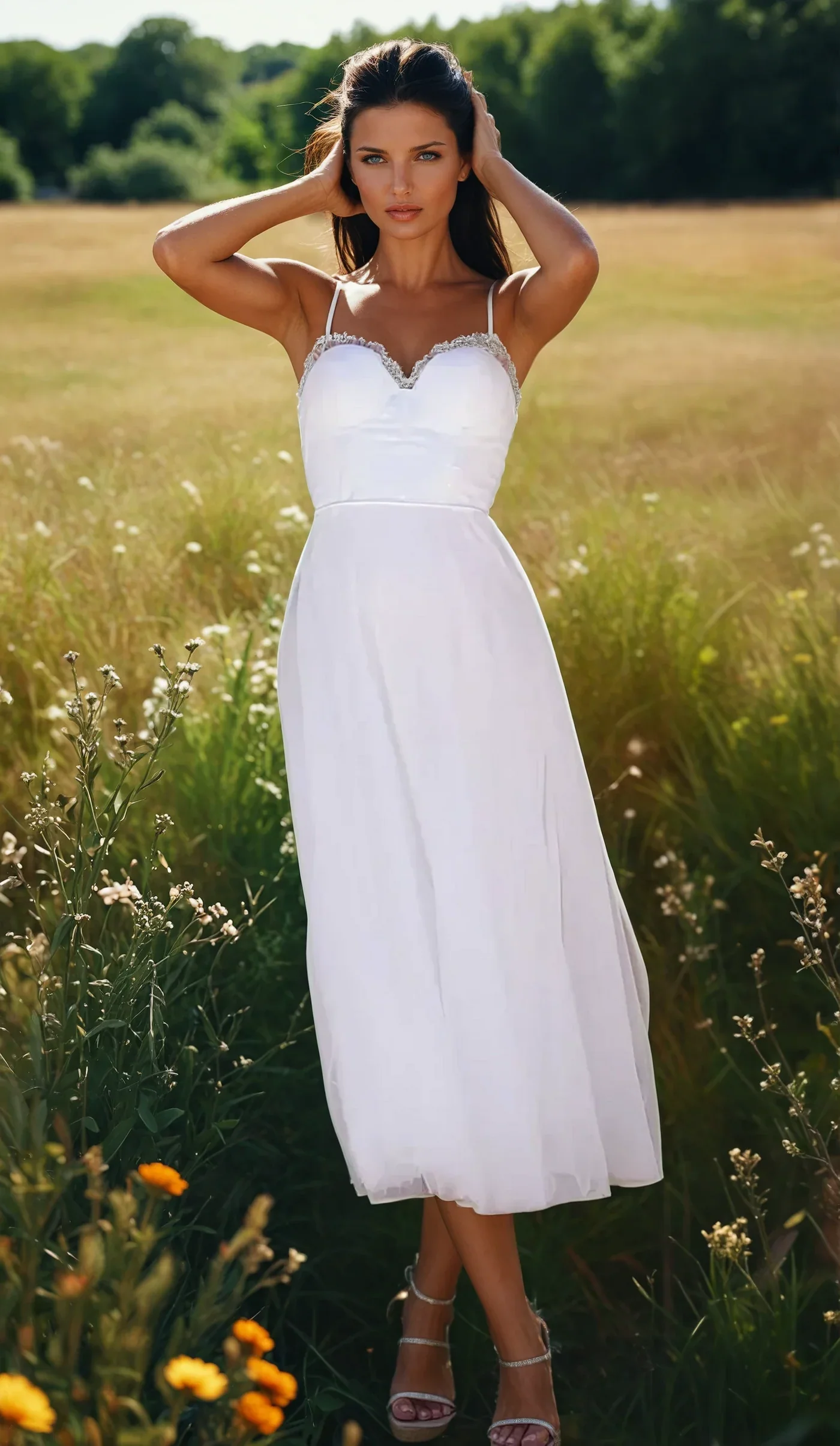 ÉTOILE™ – STRAPLESS CHIFFON PRINCESS EVENING DRESS - Image 4