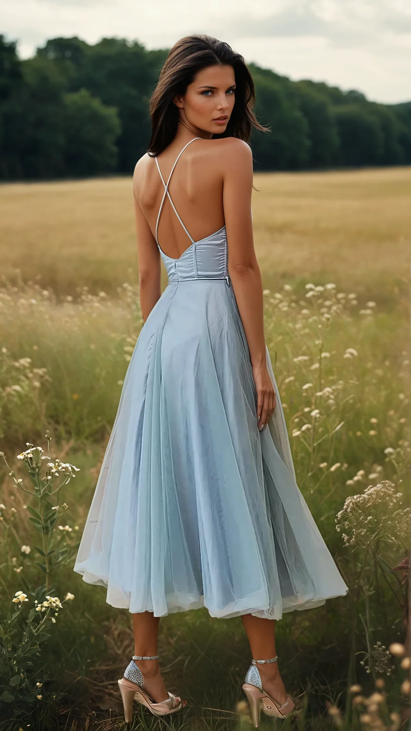 ÉTOILE™ – STRAPLESS CHIFFON PRINCESS EVENING DRESS - Image 6