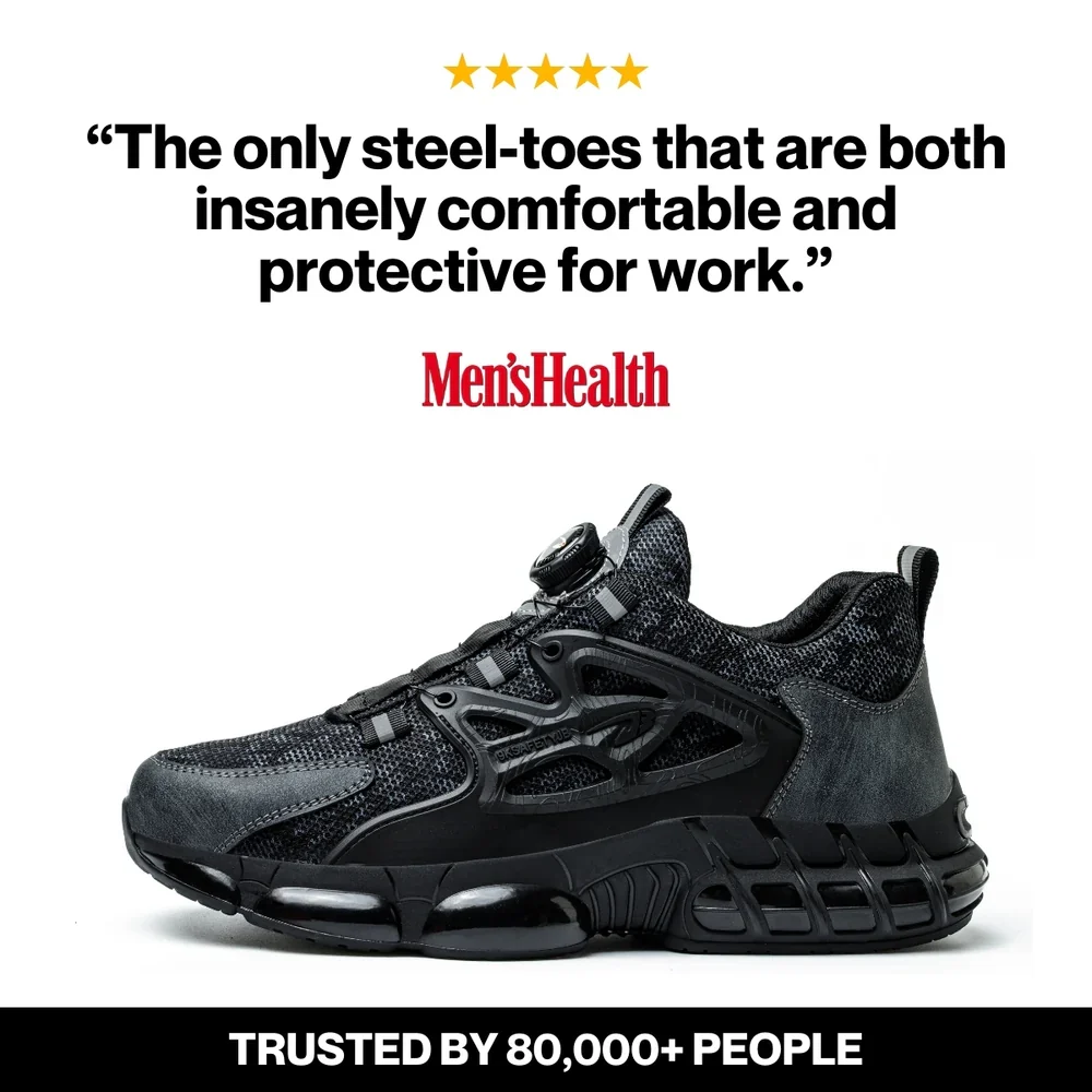 FORTIVEST™ HEALTHY & PROTECTIVE STEEL TOE SNEAKERS - Image 2