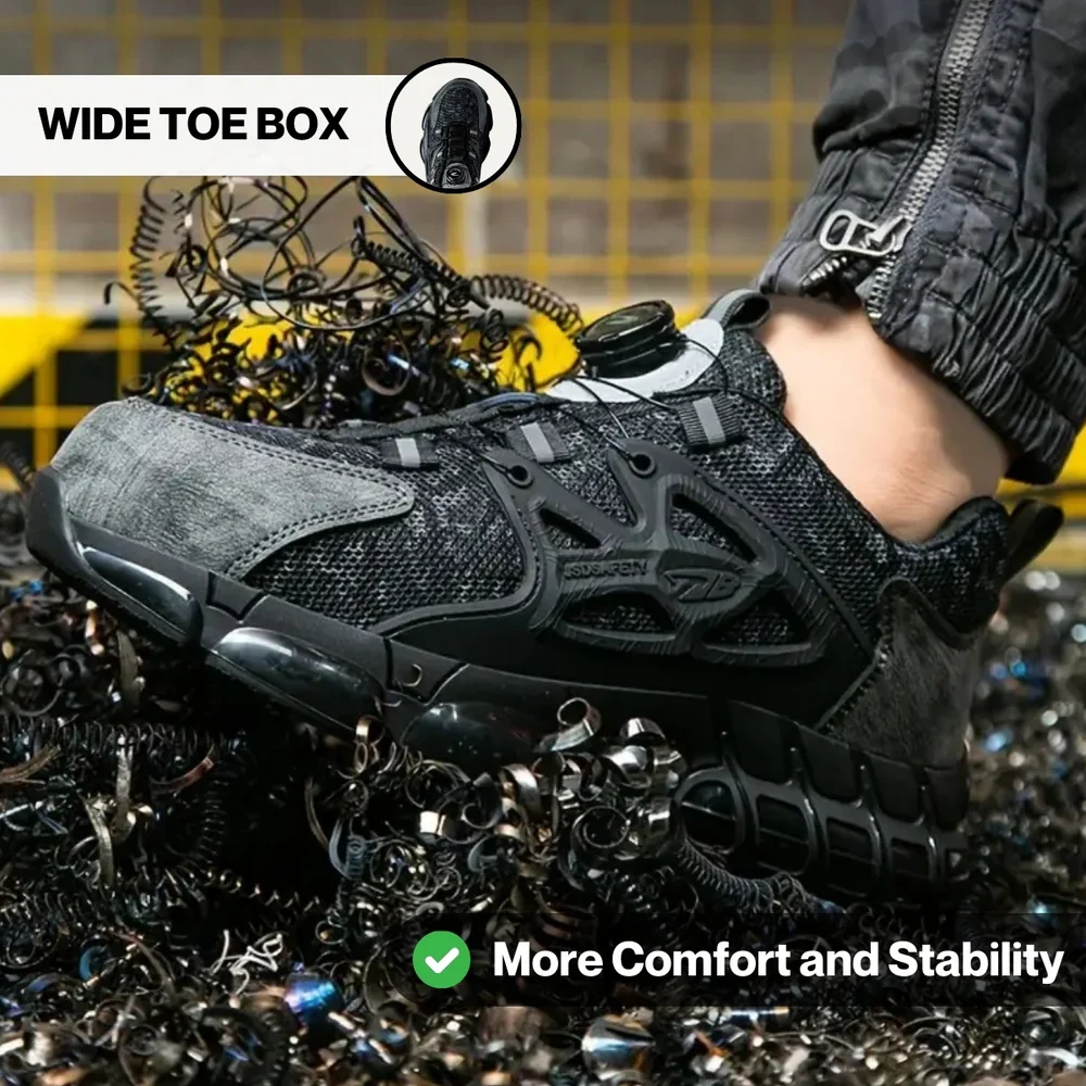FORTIVEST™ HEALTHY & PROTECTIVE STEEL TOE SNEAKERS - Image 4