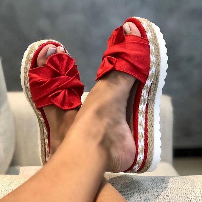 FRESH AND COMFORTABLE PLATFORM SANDALS - Image 6