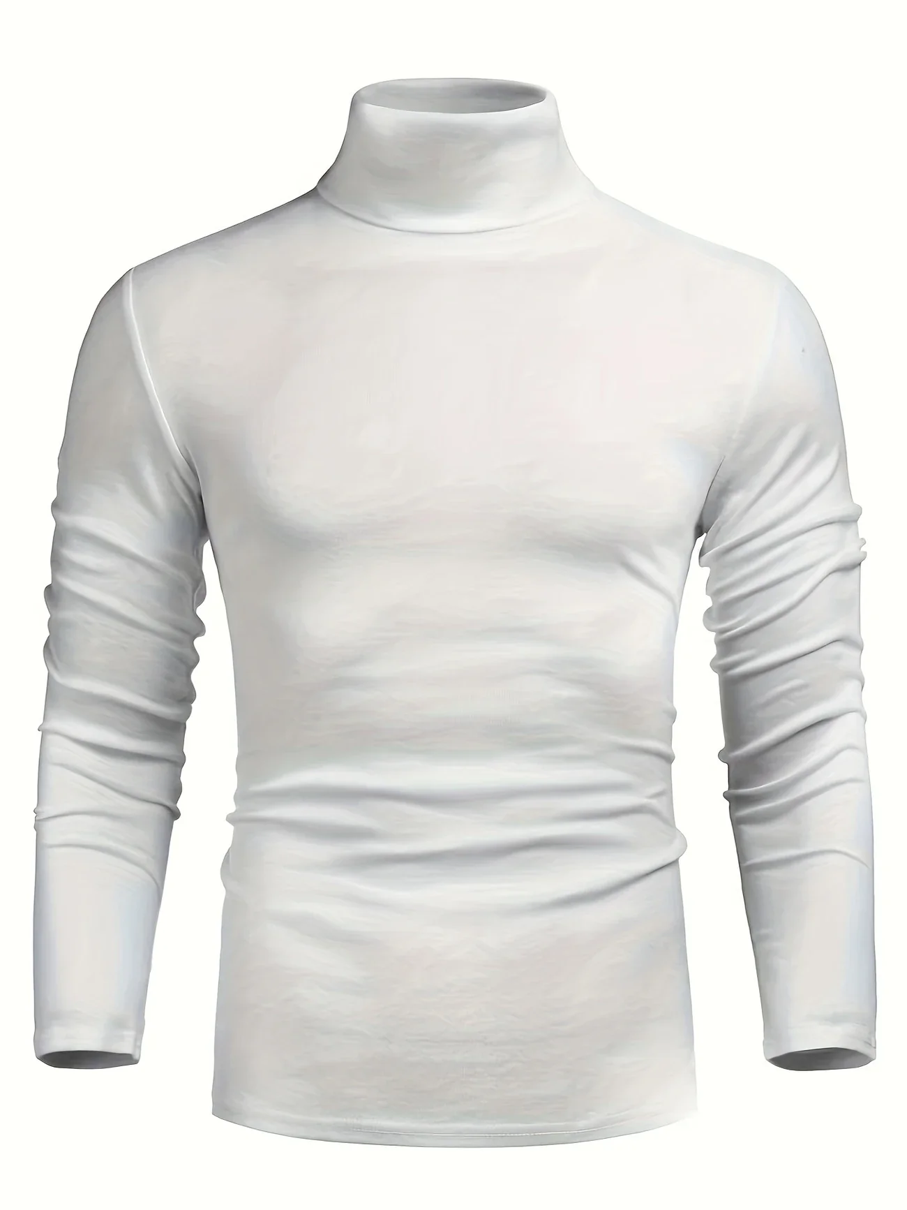 FROSTMARK CORE™ — MEN’S HIGH COLLAR FLEECE-LINED AUTUMN PULLOVER SWEATER - Image 4