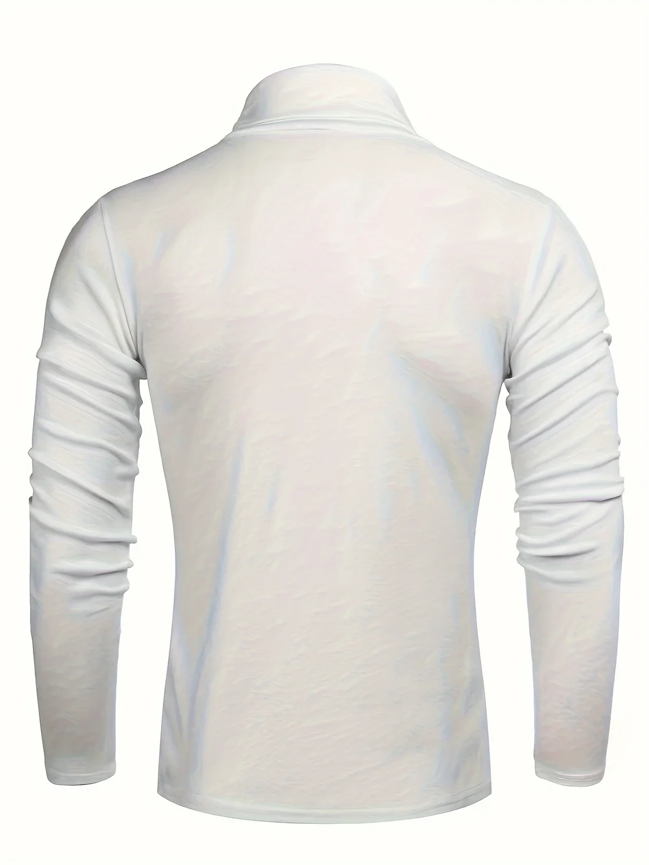 FROSTMARK CORE™ — MEN’S HIGH COLLAR FLEECE-LINED AUTUMN PULLOVER SWEATER - Image 5