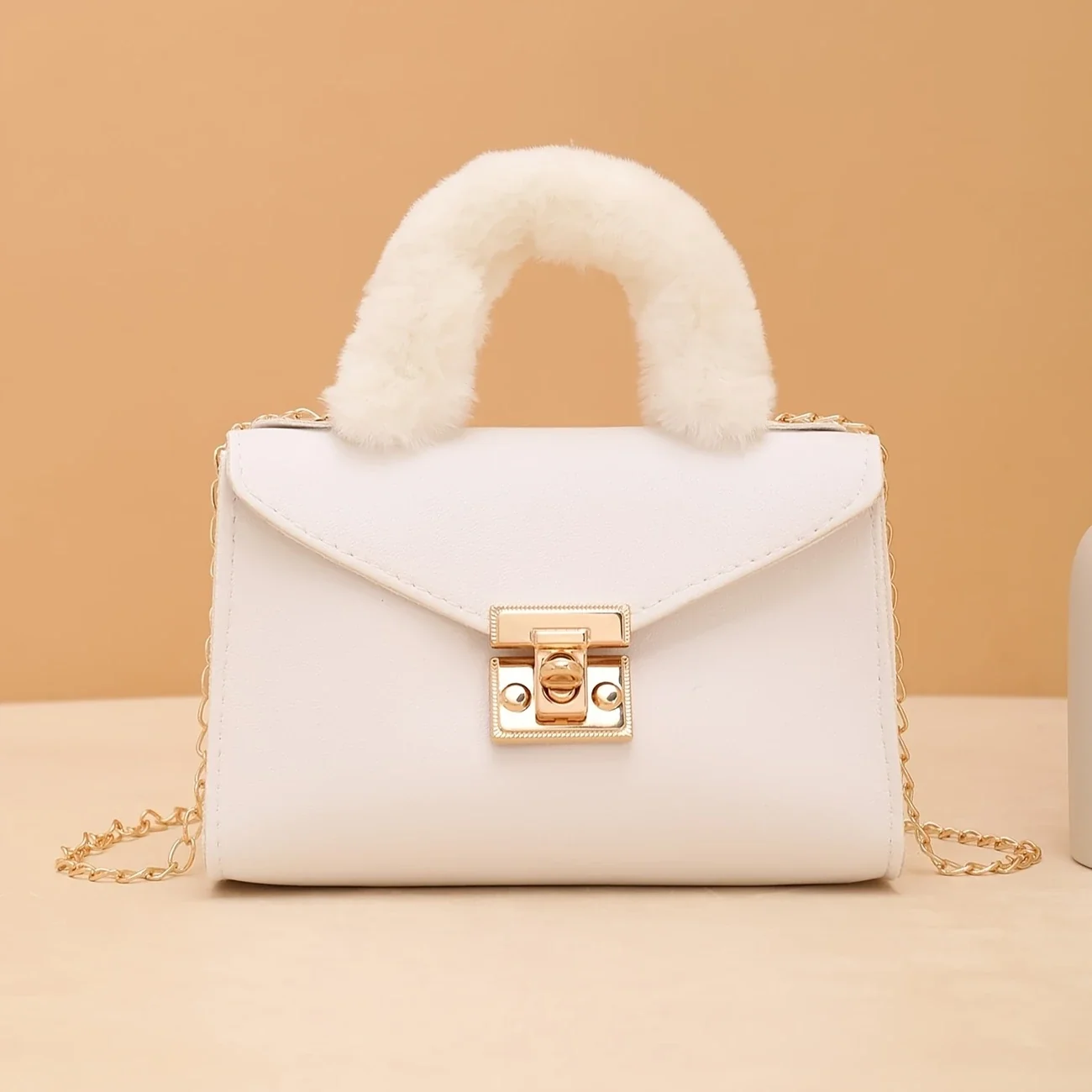FURÉLLE CHIC™ — AUTUMN SOFT PLUSH FAUX FUR HANDBAG - Image 12