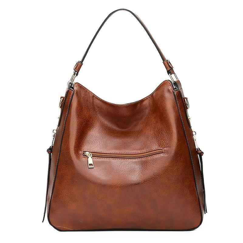 GENEVIEVE AUTUMN HOBO BAG - Anti-Theft & Luxury Leather - Image 11