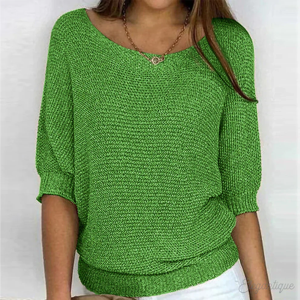 Georgia - Relaxed Knit Top - Image 6