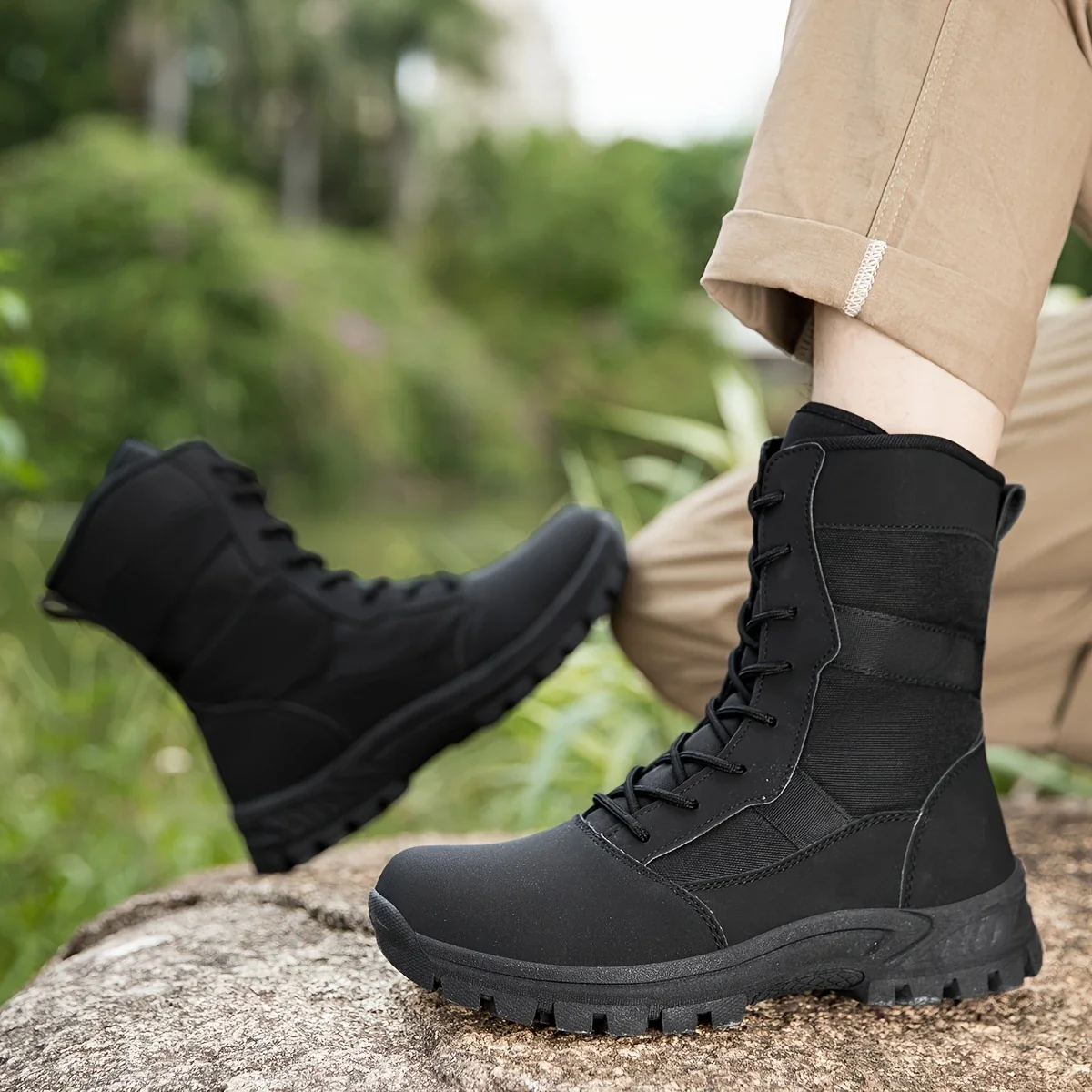 IRONCREST™ — MEN’S SOLID COLOR HIGH-TOP HIKING BOOTS - Image 9