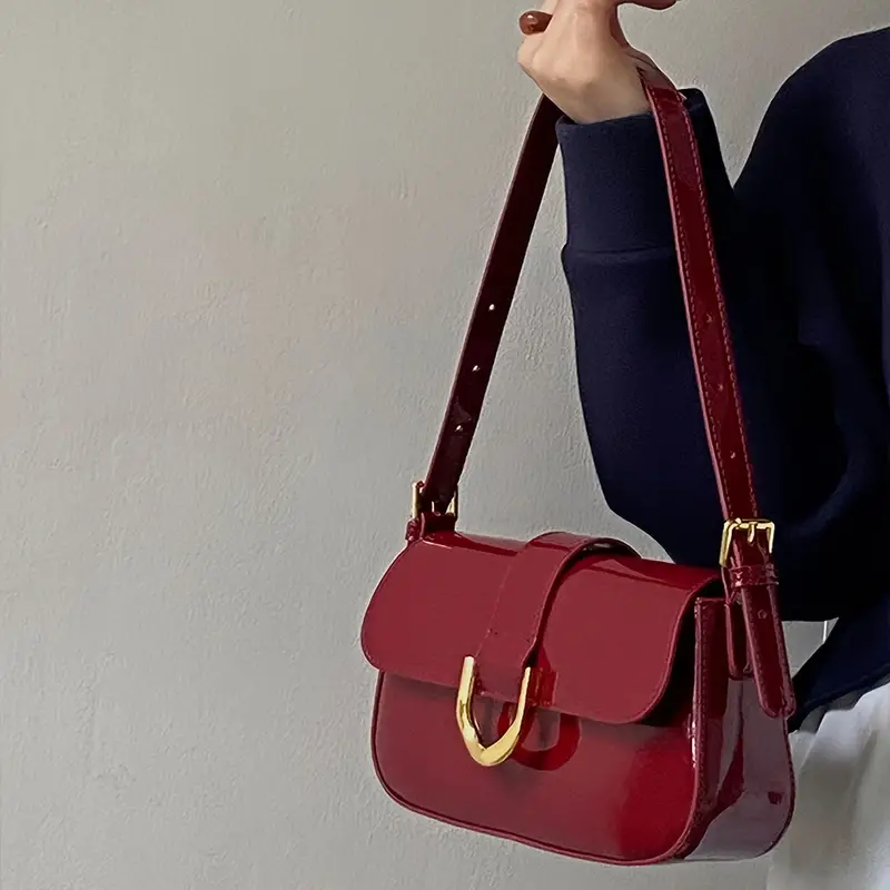 ISABELLA™ FASHION PU LEATHER SHOULDER BAG - Image 8