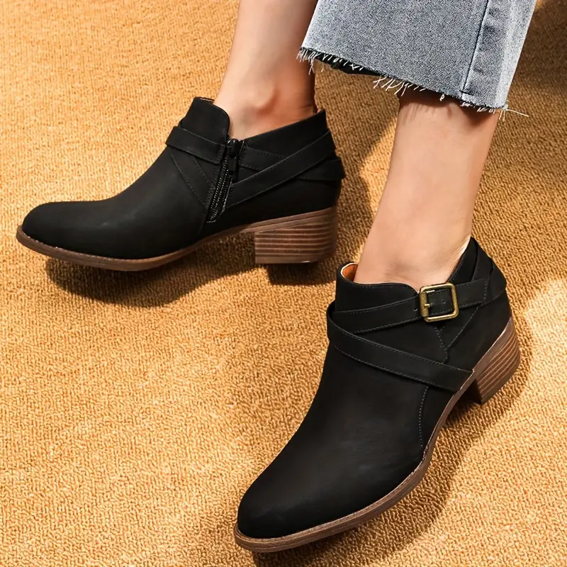 ISALINE™ WOMEN'S ORTHOPEDIC SIDE ZIPPER BOOTS - Image 3