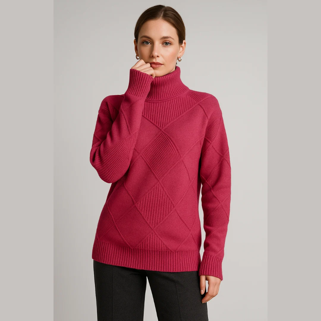 ISLA™ | CASHMERE BLEND TURTLENECK - Image 6