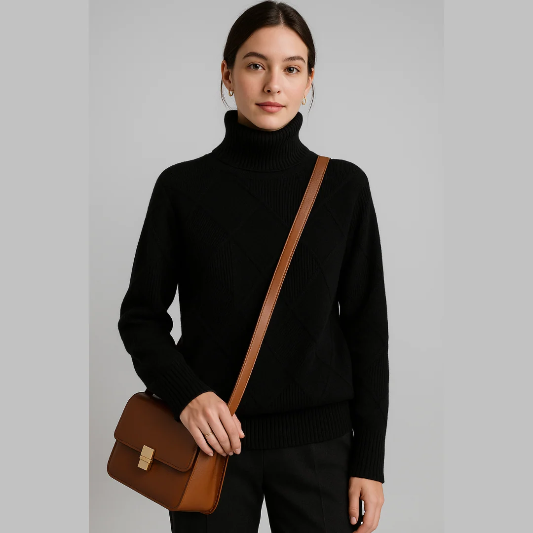 ISLA™ | CASHMERE BLEND TURTLENECK - Image 8