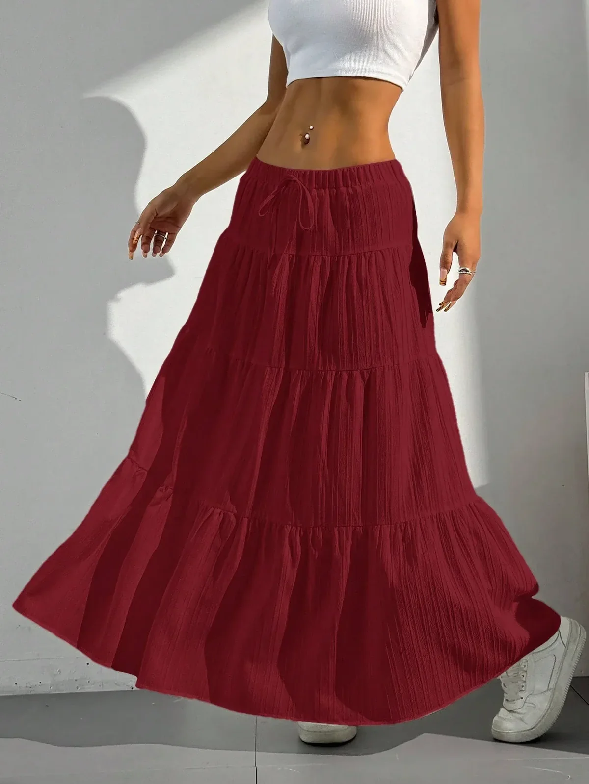ISOLA™ TIERED MAXI SKIRT - Image 3