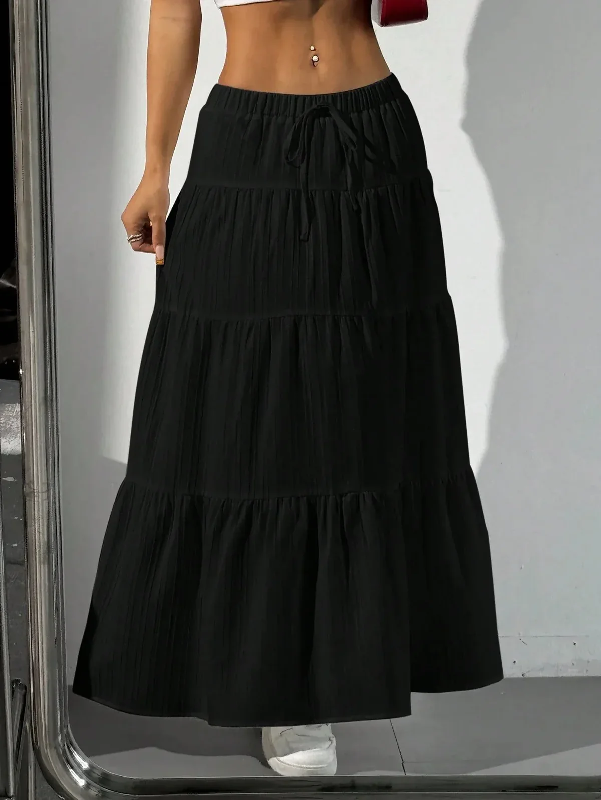 ISOLA™ TIERED MAXI SKIRT - Image 6