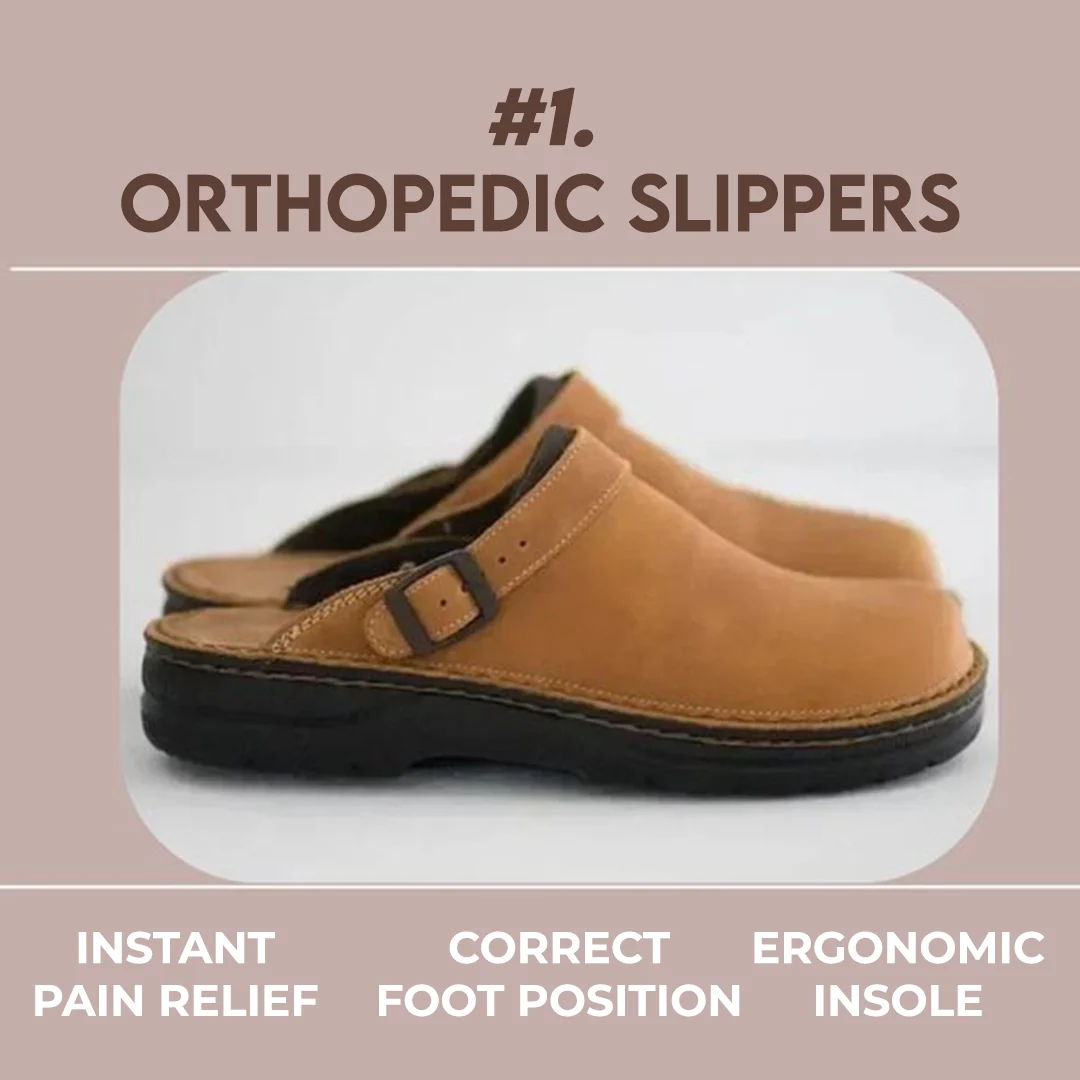 JACK™ ORTHOPEDIC LEATHER SLIPPERS - Image 5