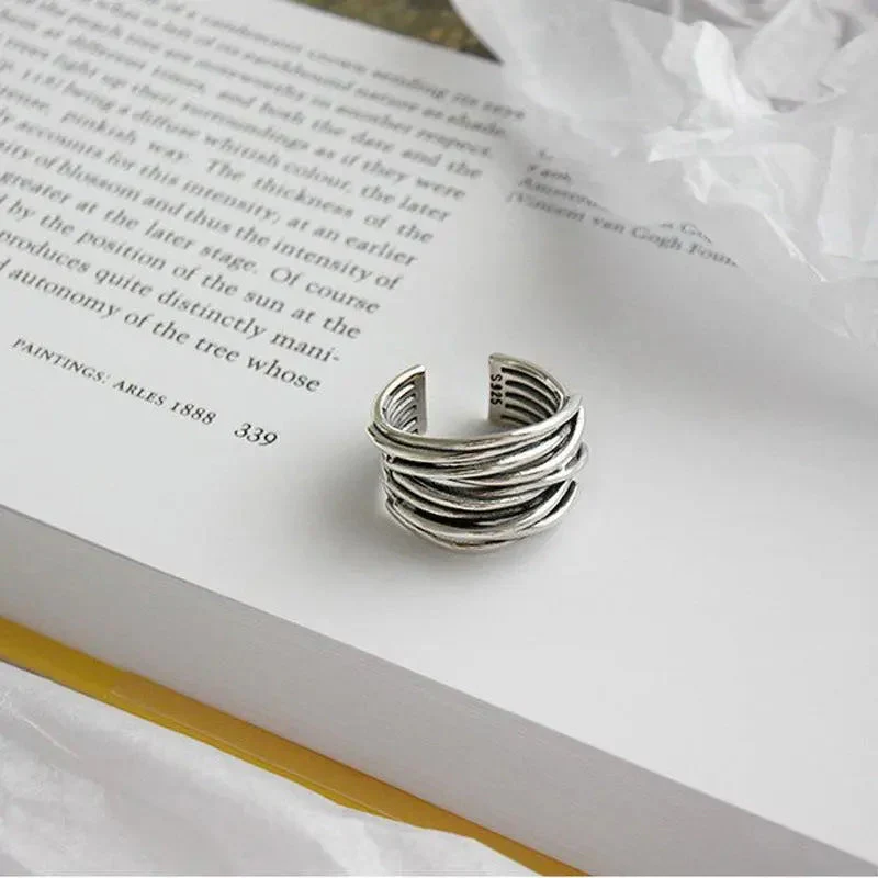 JALINTA™ SILVER LAYER RING - Image 3