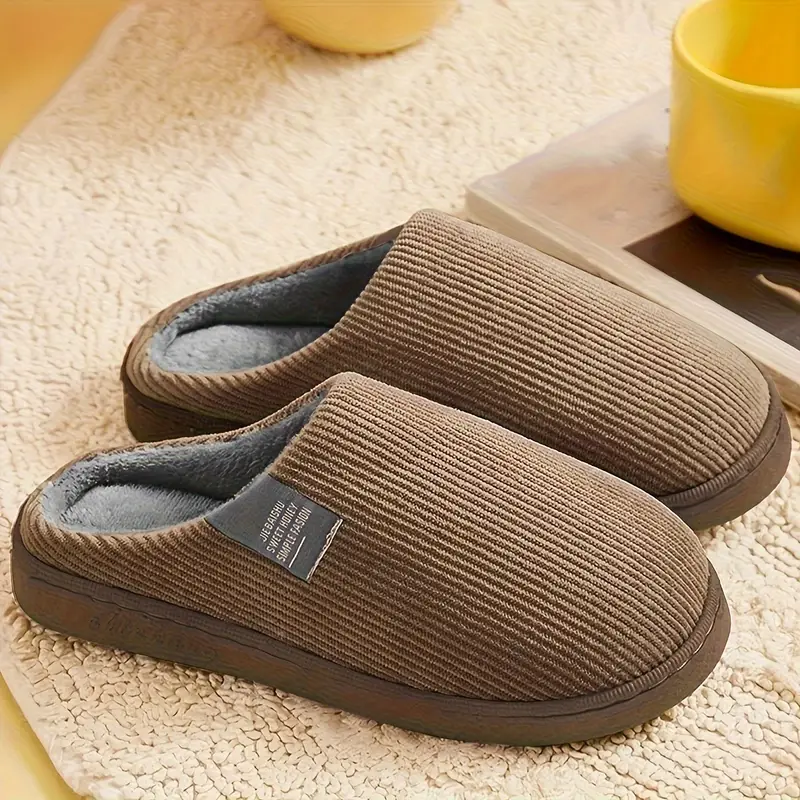 JENNIE™ CASUAL SOLID COLOR SOFT COZY HOUSE SLIPPERS - Image 15