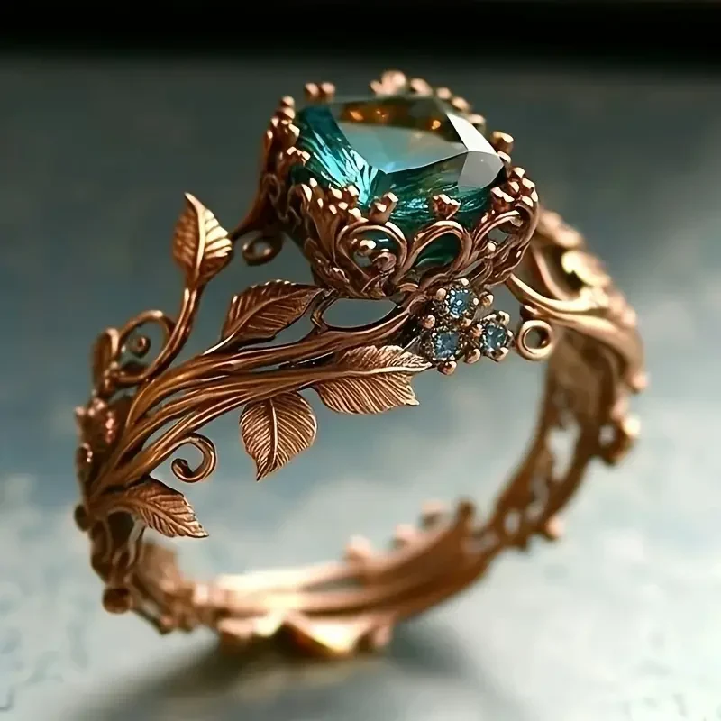 KATHARI™ NATURE GREEN CRYSTAL RING