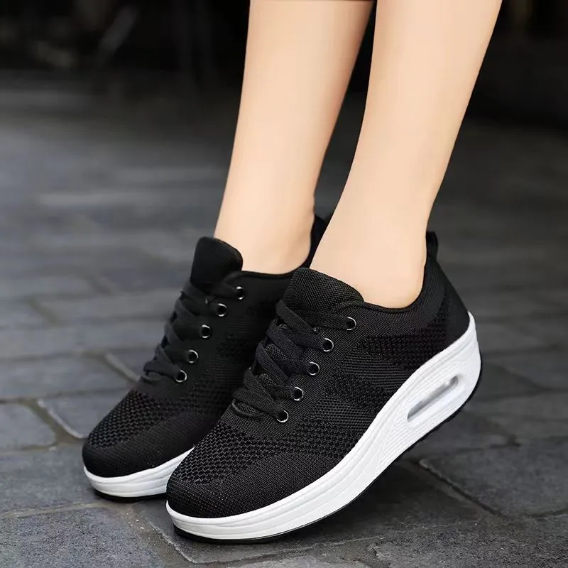 WOMEN'S AIR CUSHION KNIT ORTHOPEDIC SHOES - Image 6