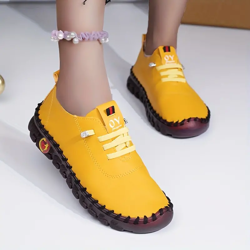 LARA™ WOMEN'S SOLID COLOR CASUAL SNEAKERS - Image 12