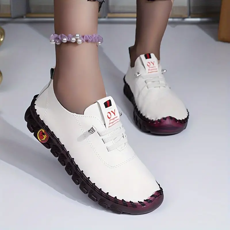 LARA™ WOMEN'S SOLID COLOR CASUAL SNEAKERS - Image 13
