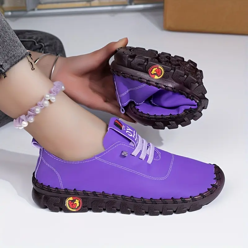 LARA™ WOMEN'S SOLID COLOR CASUAL SNEAKERS - Image 15