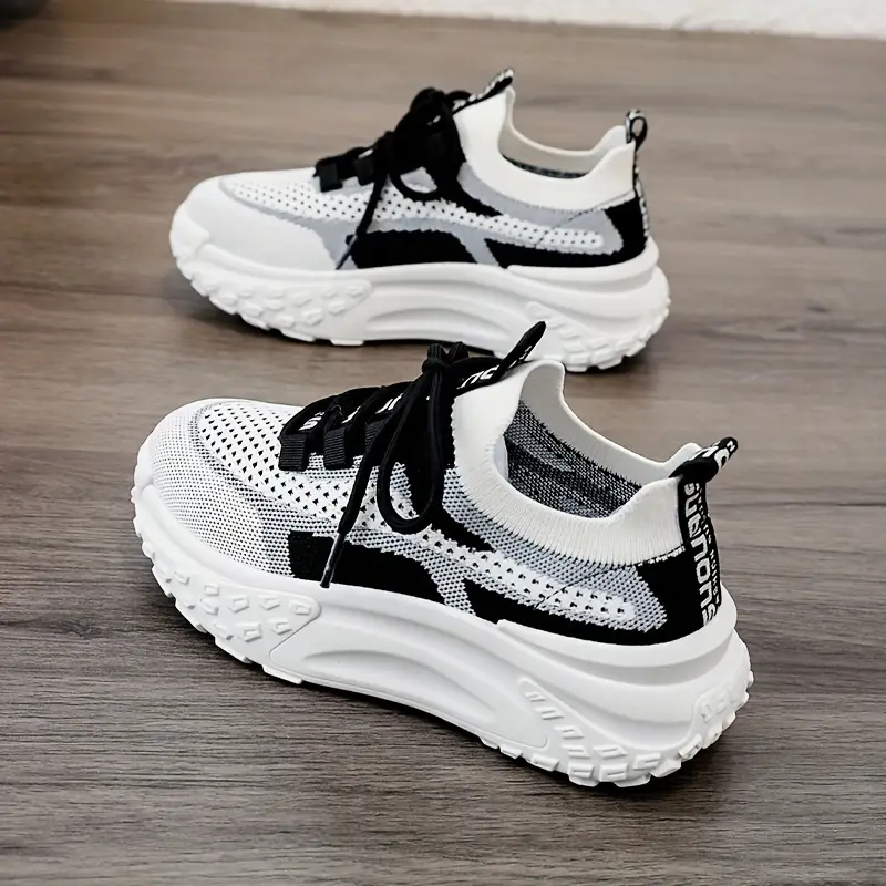 LEISA™ BREATHABLE TRENDY KNIT MESH ORTHO SNEAKERS - Image 4