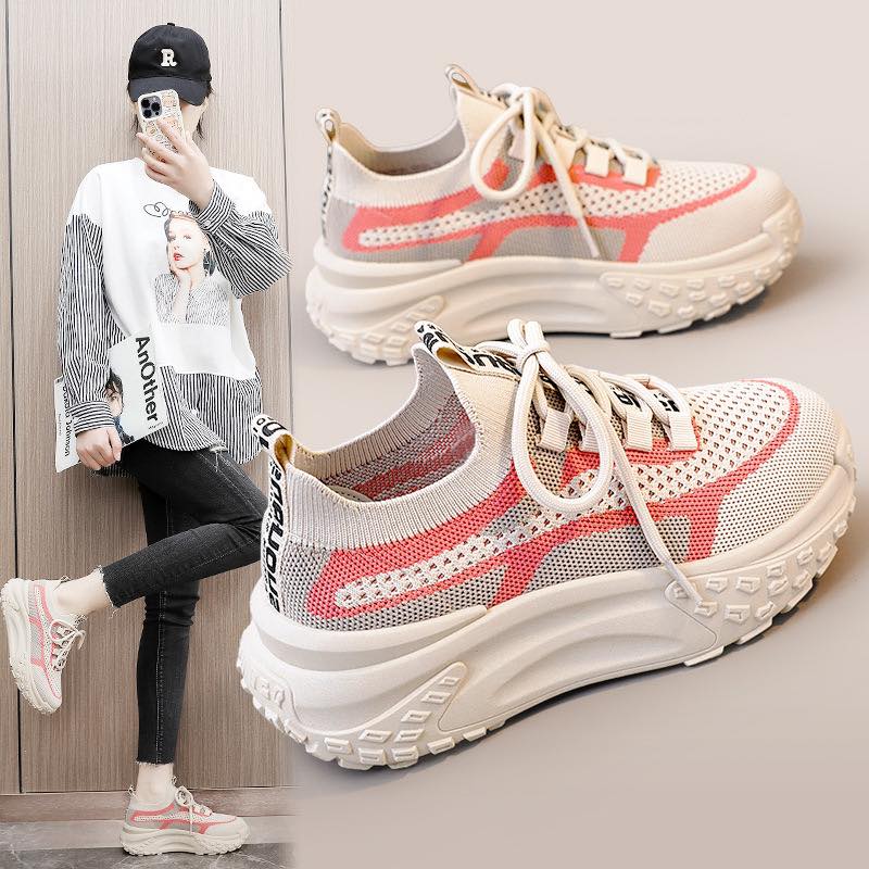 LEISA™ BREATHABLE TRENDY KNIT MESH ORTHO SNEAKERS - Image 5