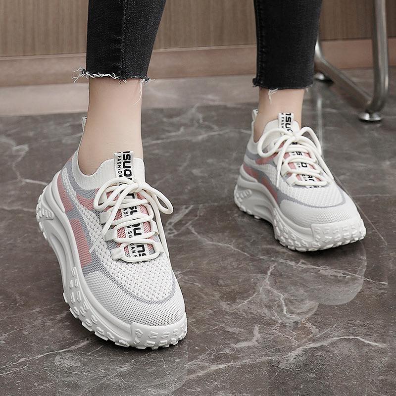 LEISA™ BREATHABLE TRENDY KNIT MESH ORTHO SNEAKERS - Image 6